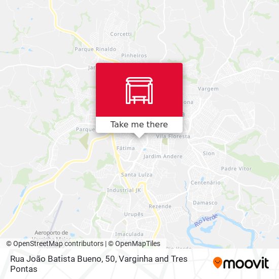 Mapa Rua João Batista Bueno, 50