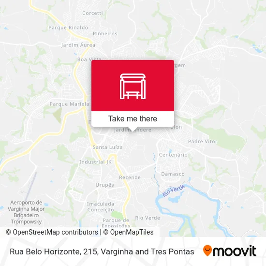 Rua Belo Horizonte, 215 map