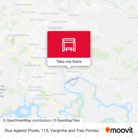 Rua Agenor Prado, 115 map