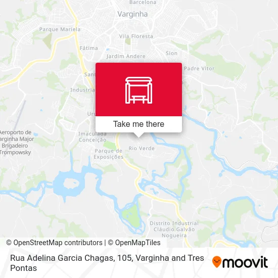 Rua Adelina Garcia Chagas, 105 map
