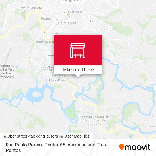 Mapa Rua Paulo Pereira Penha, 65