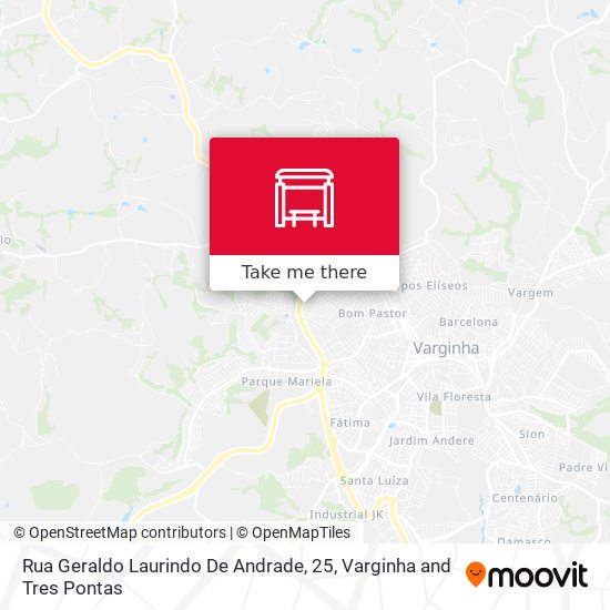 Rua Geraldo Laurindo De Andrade, 25 map