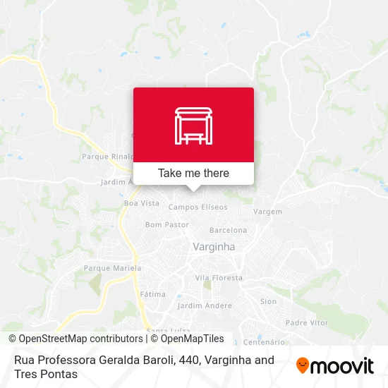 Rua Professora Geralda Baroli, 440 map