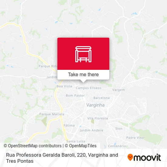 Rua Professora Geralda Baroli, 220 map