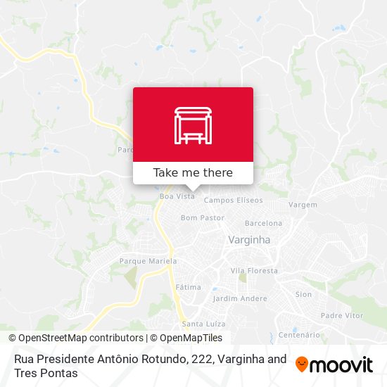 Mapa Rua Presidente Antônio Rotundo, 222