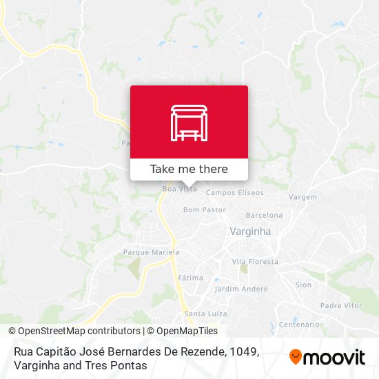 Rua Capitão José Bernardes De Rezende, 1049 map