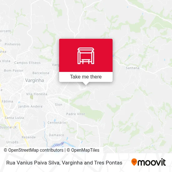 Rua Vanius Paiva Silva map