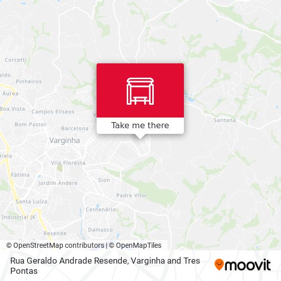 Rua Geraldo Andrade Resende map