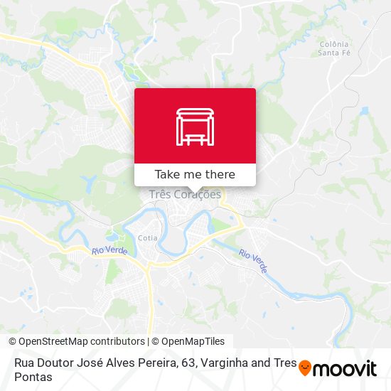 Mapa Rua Doutor José Alves Pereira, 63