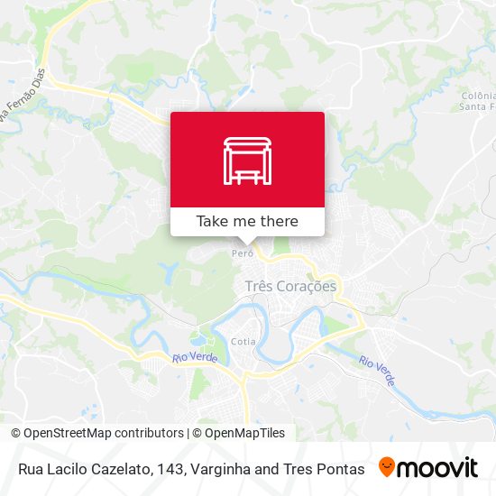 Mapa Rua Lacilo Cazelato, 143