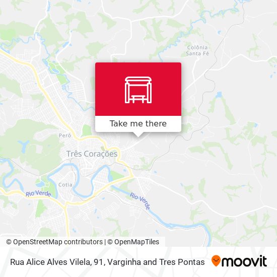 Rua Alice Alves Vilela, 91 map