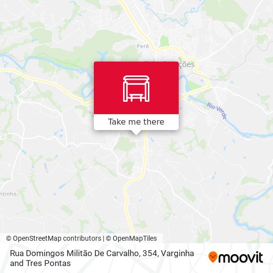 Rua Domingos Militão De Carvalho, 354 map