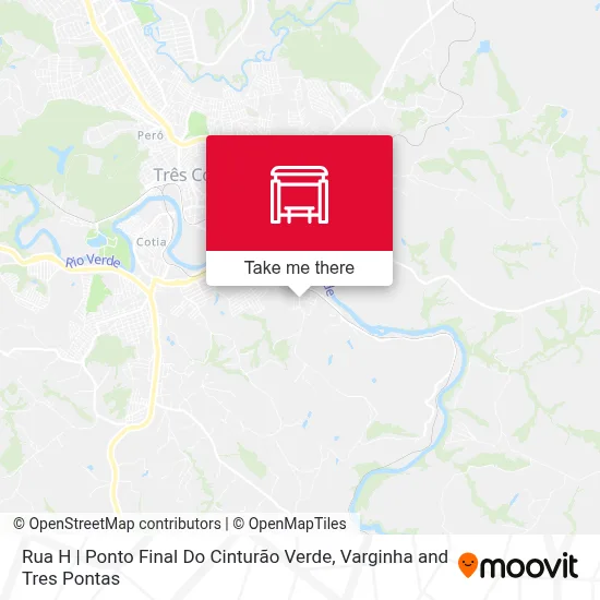 Rua H | Ponto Final Do Cinturão Verde map