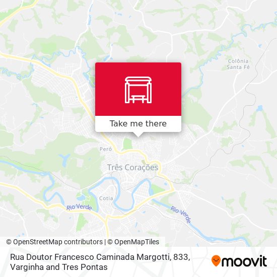 Rua Doutor Francesco Caminada Margotti, 833 map