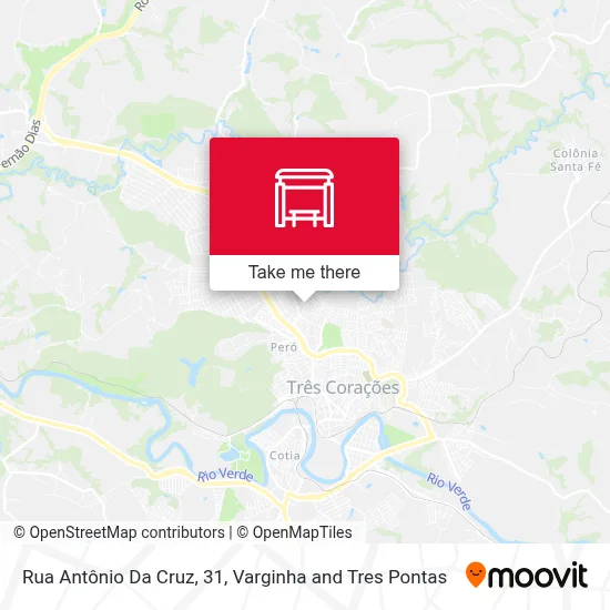 Rua Antônio Da Cruz, 31 map