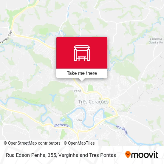 Rua Edson Penha, 355 map