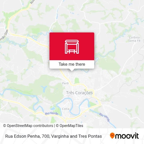 Rua Edson Penha, 700 map