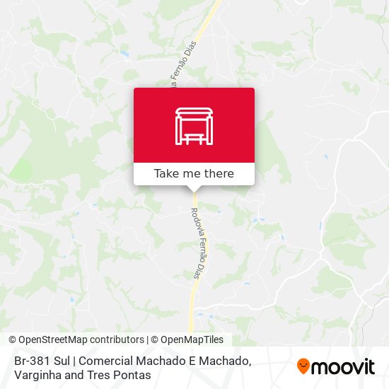 Br-381 Sul | Comercial Machado E Machado map