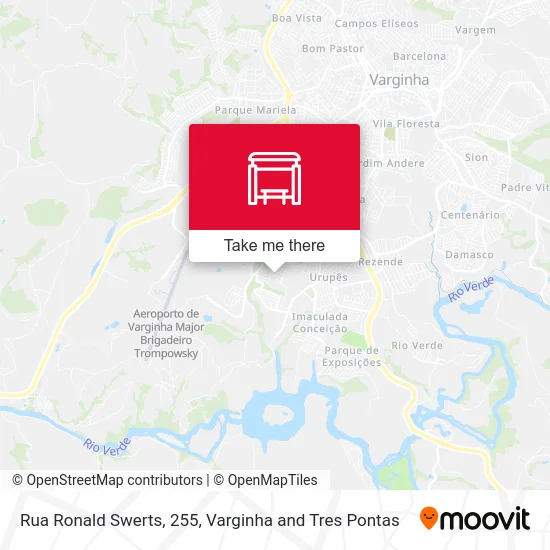 Rua Ronald Swerts, 255 map