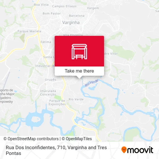 Rua Dos Inconfidentes, 710 map