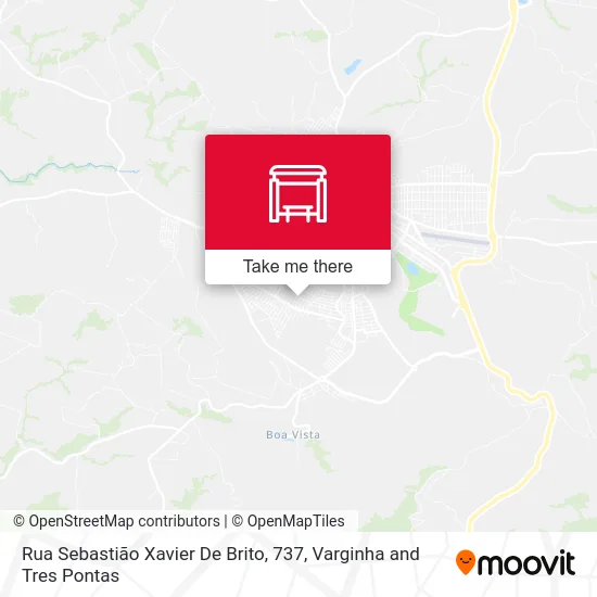 Rua Sebastião Xavier De Brito, 737 map