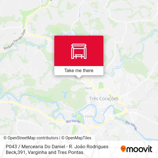 P043 / Mercearia Do Daniel - R. João Rodrigues Beck,391 map