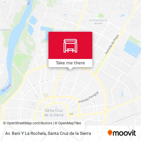 Mapa de Av. Beni Y La Rochela