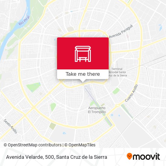 Avenida Velarde, 500 map