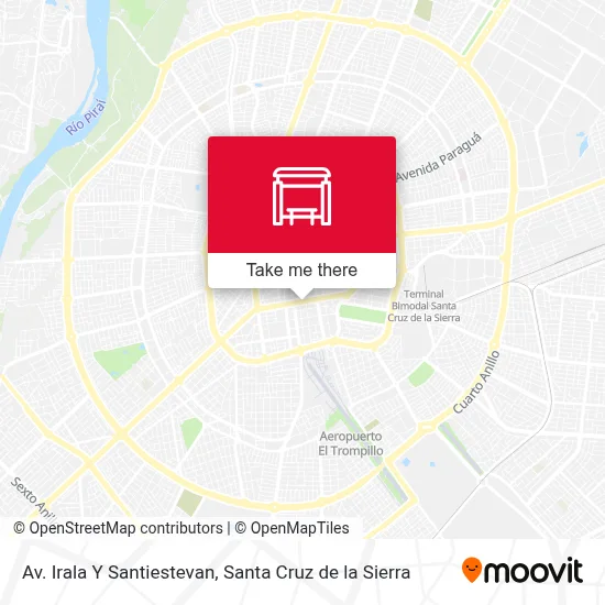 Mapa de Av. Irala Y Santiestevan