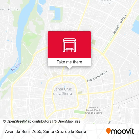 Mapa de Avenida Beni, 2655
