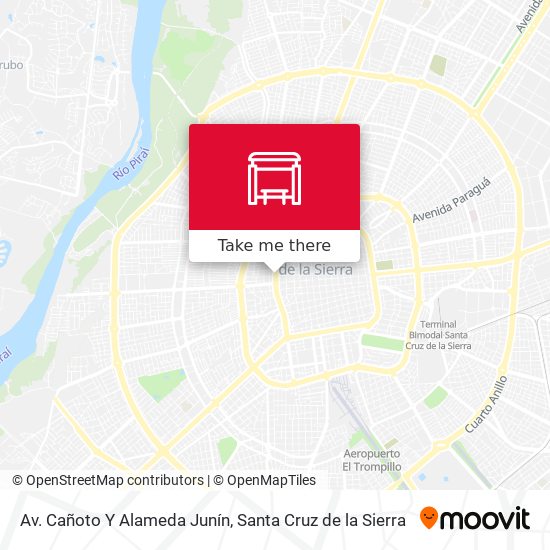 Av. Cañoto Y Alameda Junín map