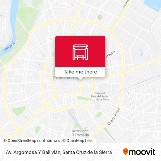 Mapa de Av. Argomosa Y Ballivián