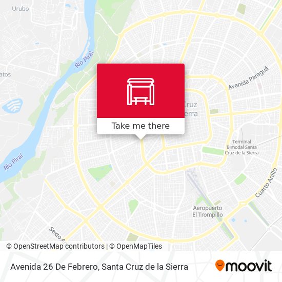 Avenida 26 De Febrero map