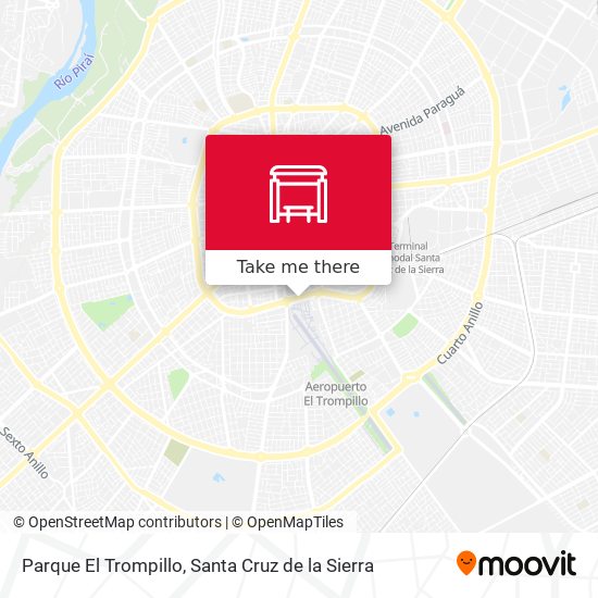 Parque El Trompillo map