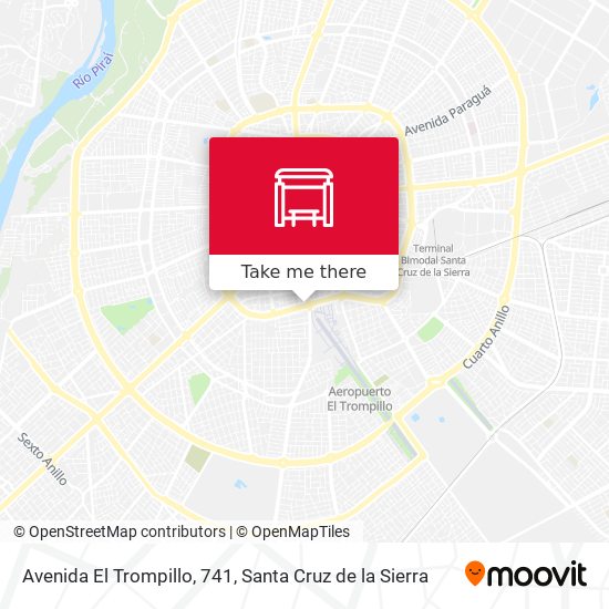 Avenida El Trompillo, 741 map