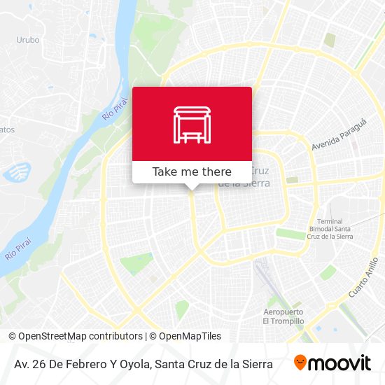 Av. 26 De Febrero Y Oyola map