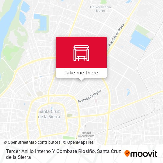 Tercer Anillo Interno Y Combate Riosiño map