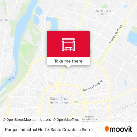 Mapa de Parque Industrial Norte