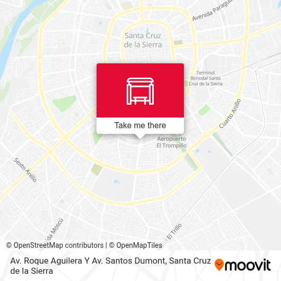Mapa de Av. Roque Aguilera Y Av. Santos Dumont
