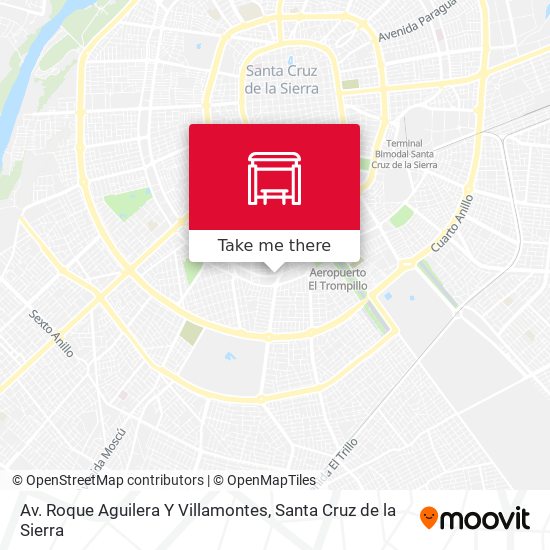 Mapa de Av. Roque Aguilera Y Villamontes