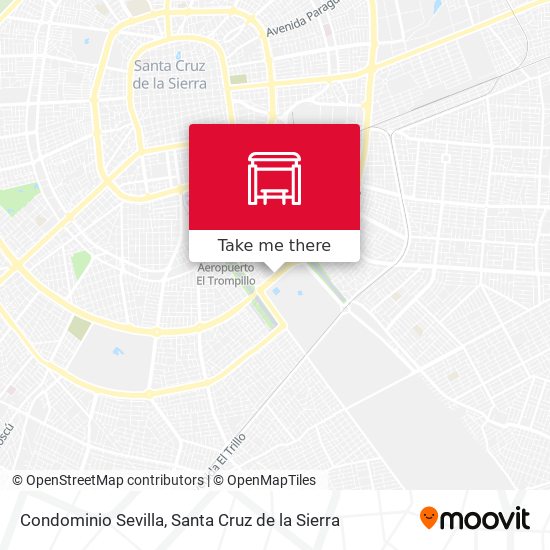 Mapa de Condominio Sevilla