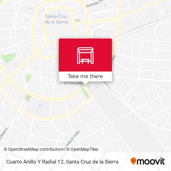 Cuarto Anillo Y Radial 12 map