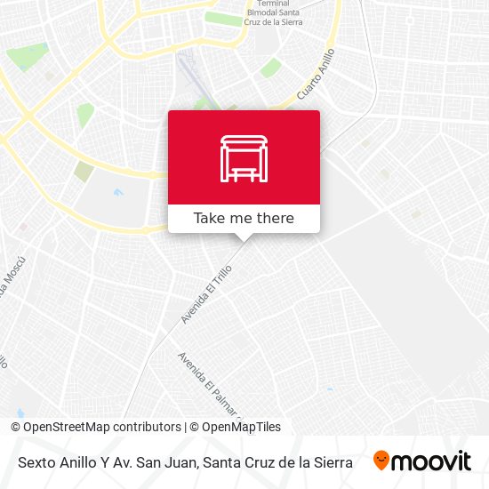 Sexto Anillo Y Av. San Juan map