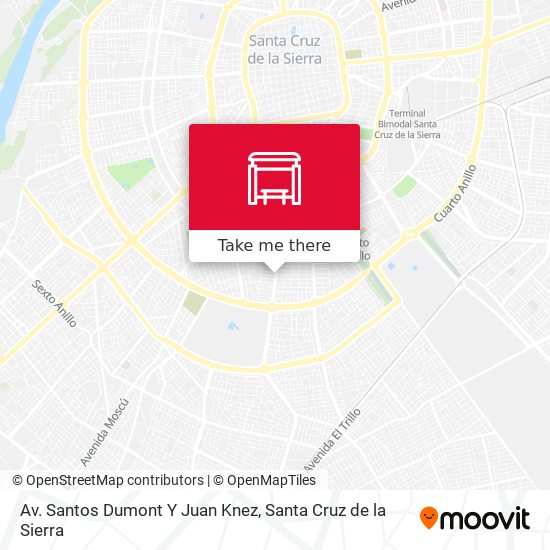 Av. Santos Dumont Y Juan Knez map