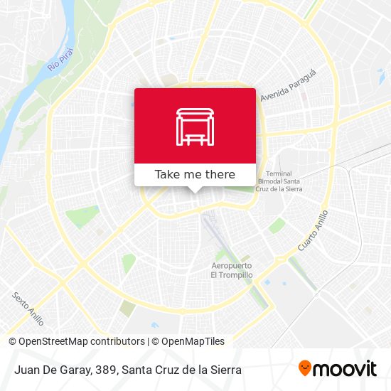 Juan De Garay, 389 map