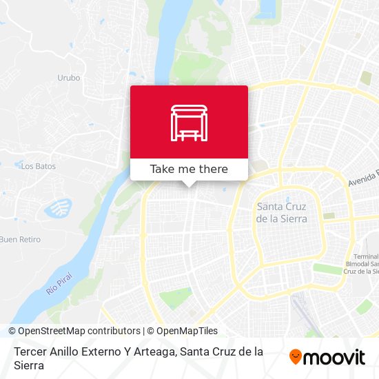 Tercer Anillo Externo Y Arteaga map