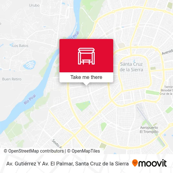 Mapa de Av. Gutiérrez Y Av. El Palmar