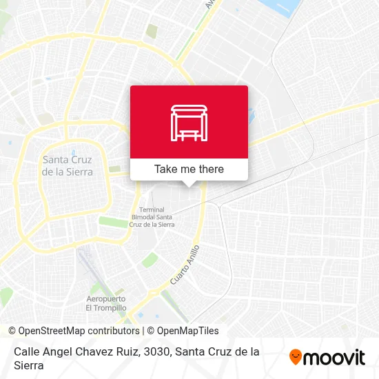Mapa de Calle Angel Chavez Ruiz, 3030