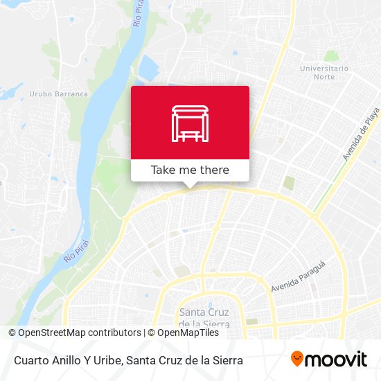 Cuarto Anillo Y Uribe map