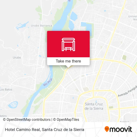 Mapa de Hotel Camino Real
